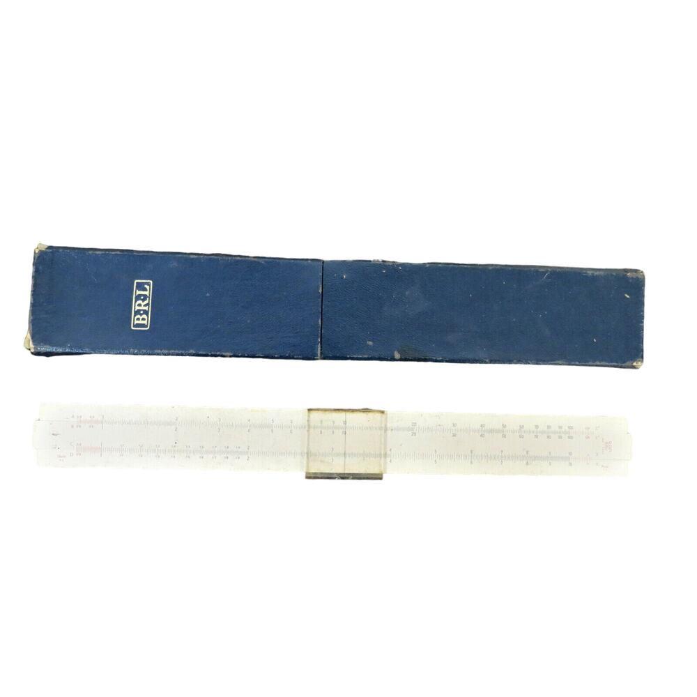 Vintage English Blundell B R L 10" Slide Rule